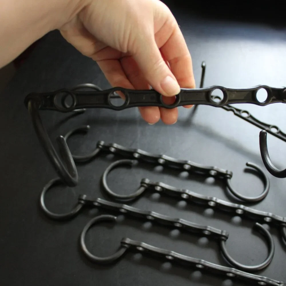 Closet Space Saver Black Hooks 6 pc